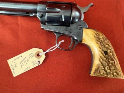 COLT 1ST GEN SINGLE ACTION REVOLVER 45LC ~ MADE 1901 ~ - Image 6 of 18
