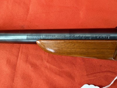 THOMPSON CENTER SCOUT PISTOL 50 CALIBER PERCUSSION - Image 9 of 10