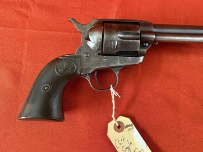COLT 1st GEN SINGLE ACTION ARMY REVOLVER 32 W.C.F 7 1/2