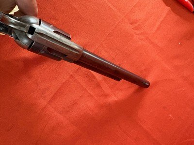 COLT 1st GEN SINGLE ACTION ARMY REVOLVER 38 W.C.F. MADE IN 1920 ~ IVORY GRIPS ~ - Image 12 of 19