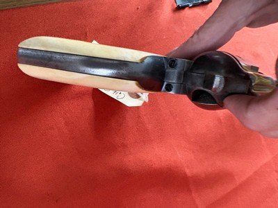 COLT 1st GEN SINGLE ACTION ARMY REVOLVER 38 W.C.F. MADE IN 1920 ~ IVORY GRIPS ~ - Image 11 of 19