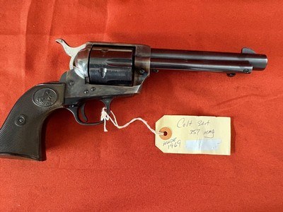 COLT 2nd GEN SINGLE ACTION REVOLVER 357 MAG 4 3/4