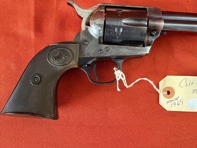 COLT 2nd GEN SINGLE ACTION REVOLVER 357 MAG 4 3/4