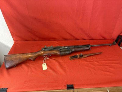 JOHNSON MODEL 1941 MILITARY SEMI AUTO RIFLE 30-06 W/ BAYONET