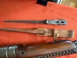 JOHNSON MODEL 1941 MILITARY SEMI AUTO RIFLE 30-06 W/ BAYONET - Image 18 of 25