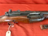 JOHNSON MODEL 1941 MILITARY SEMI AUTO RIFLE 30-06 W/ BAYONET - Image 4 of 25