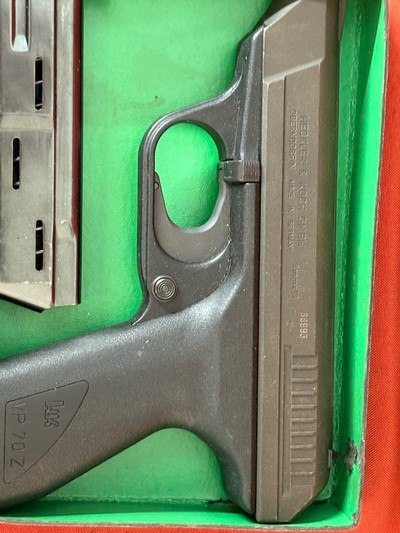 HECKLER & KOCH MODEL VP 70 Z SEMI AUTO PISTOL 9mm ~ BOX & 2 MAGS ~ - Image 4 of 16
