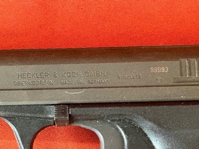 HECKLER & KOCH MODEL VP 70 Z SEMI AUTO PISTOL 9mm ~ BOX & 2 MAGS ~ - Image 10 of 16