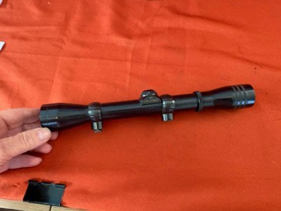 VINTAGE REDFIELD 4x RIFLE SCOPE ~ TV VIEW - Image 2 of 5