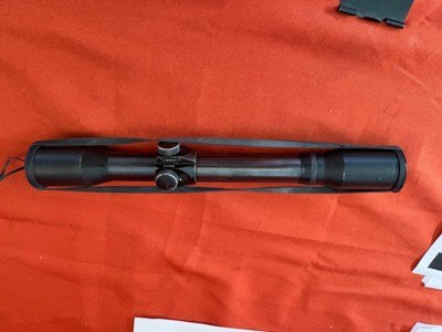 VINTAGE ~ J. UNERTL HAWK 4x RIFLE SCOPE - Image 1 of 9