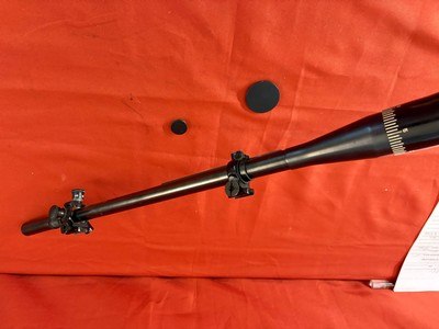 VINTAGE ~ LYMAN SUPER SPOT TARGET BENCHREST RIFLE SCOPE 20x POWER - Image 9 of 11
