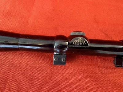 REDFIELD MINI 22 RIFLE SCOPE 2x POWER ~ POST RETICLE - Image 2 of 6