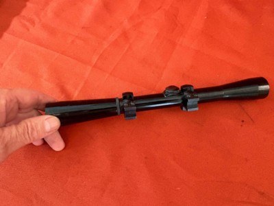REDFIELD MINI 22 RIFLE SCOPE 2x POWER ~ POST RETICLE - Image 4 of 6