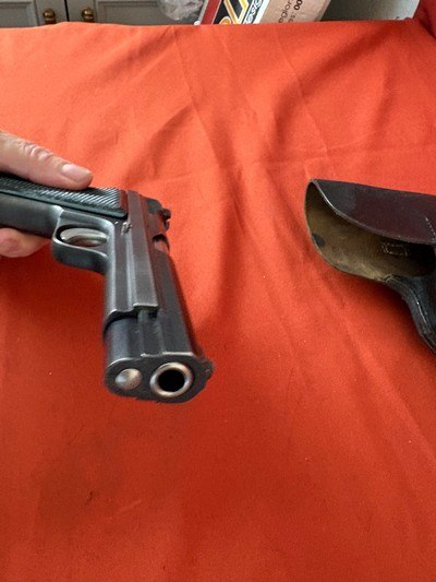 SIG P210 SEMI AUTO 9mm PISTOL ~ W. GERMAN BORDER POLICE CONTRACT ~ 1 0F 6500 - Image 11 of 14