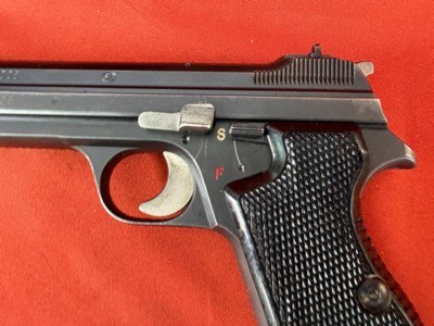 SIG P210 SEMI AUTO 9mm PISTOL ~ W. GERMAN BORDER POLICE CONTRACT ~ 1 0F 6500 - Image 5 of 14