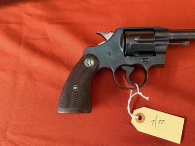 COLT ARMY SPECIAL 38 REVOLVER 38 SPECIAL ~ MADE IN 1950 - Image 3 of 8