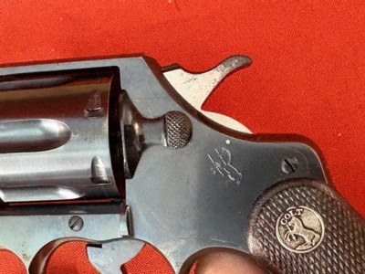 COLT ARMY SPECIAL 38 REVOLVER 38 SPECIAL ~ MADE IN 1950 - Image 7 of 8