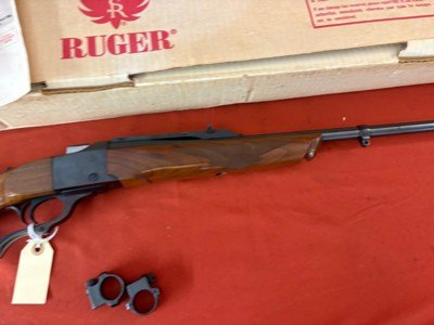 RUGER NO.1 SINGLE SHOT RIFLE 7x57mm WITH BOX - Image 9 of 19