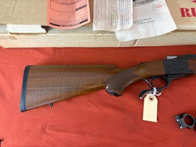 RUGER NO.1 SINGLE SHOT RIFLE 7x57mm WITH BOX - Image 8 of 19