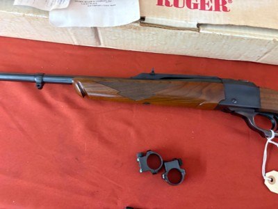 RUGER NO.1 SINGLE SHOT RIFLE 7x57mm WITH BOX - Image 5 of 19