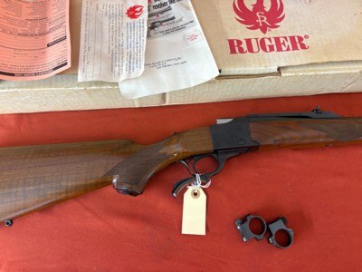 RUGER NO.1 SINGLE SHOT RIFLE 7x57mm WITH BOX - Image 7 of 19