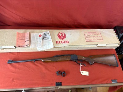 RUGER NO.1 SINGLE SHOT RIFLE 7x57mm WITH BOX - Image 2 of 19