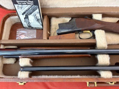 BROWNING CITORI OVER / UNDER 20 GA & 12 GA ~ TWO BARREL SET ~ - Image 3 of 20