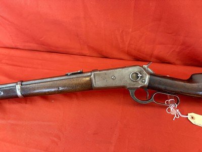 RARE ~ WINCHESTER MODEL 1886 SADDLE RING CARBINE 45-70 ~ MADE IN 1895 ~ - Image 3 of 21
