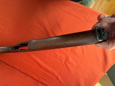 M1 GARAND RIFLE STOCK WITH CARTOUCHE - Image 8 of 9