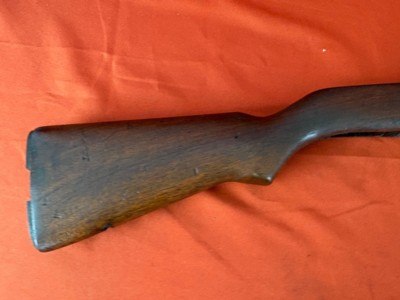 M1 GARAND RIFLE STOCK WITH CARTOUCHE - Image 3 of 9