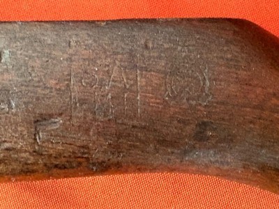 M1 GARAND RIFLE STOCK WITH CARTOUCHE - Image 5 of 9