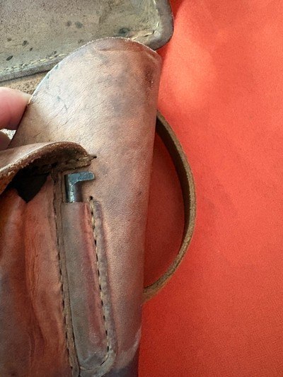 JAPANESE NAMBU TYPE 14 SEMI AUTO PISTOL HOLSTER WITH STRAP - Image 7 of 8