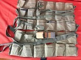 U.S. MILITARY M1 GARAND SURPLUS AMMO ~ 5 BANDOLIERSROUNDS ~