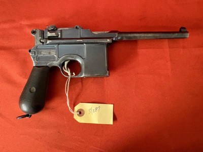WAFFENFABRIK MAUSER C96 BROOMHANDLE PISTOL 7.63mm