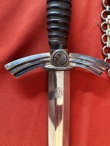 GERMAN NAZI LUFTWAFFE 1st MODEL DAGGER BY CARL EICKHORN - Image 9 of 12