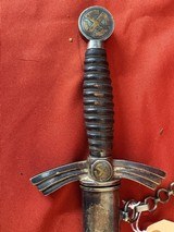 GERMAN NAZI LUFTWAFFE 1st MODEL DAGGER BY CARL EICKHORN - Image 2 of 12