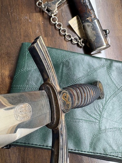 GERMAN NAZI LUFTWAFFE 1st MODEL DAGGER BY CARL EICKHORN - Image 12 of 12