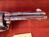 RARE ~ COLT SINGLE ACTION ARMY 45LC ~ ENGRAVED ~COLT ENGRAVING SAMPLER ~ - Image 7 of 17