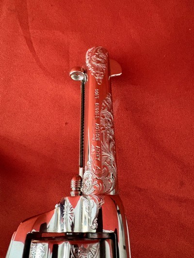 RARE ~ COLT SINGLE ACTION ARMY 45LC ~ ENGRAVED ~COLT ENGRAVING SAMPLER ~ - Image 17 of 17