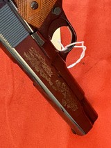 COLT 1911 WWll COMMEMORATIVE SEMI AUTO PISTOL 45 ACP ~ BATTLE CHATEAU THIERRY ~ - Image 10 of 11
