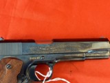 COLT 1911 WWll COMMEMORATIVE SEMI AUTO PISTOL 45 ACP ~ BATTLE CHATEAU THIERRY ~ - Image 5 of 11
