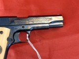 COLT 1911 WWll COMMEMORATIVE SEMI AUTO PISTOL 45 ACP ~ 2nd BATTLE OF THE MARNE ~ - Image 5 of 12