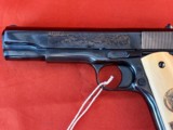 COLT 1911 WWll COMMEMORATIVE SEMI AUTO PISTOL 45 ACP ~ 2nd BATTLE OF THE MARNE ~ - Image 6 of 12
