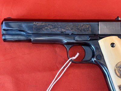 COLT 1911 WWll COMMEMORATIVE SEMI AUTO PISTOL 45 ACP ~ 2nd BATTLE OF THE MARNE ~ - Image 6 of 12
