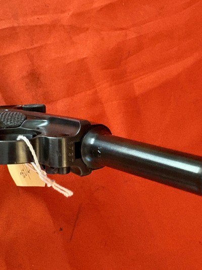 WWii GERMAN P08 S/42 LUGER SEMI AUTO PISTOL 9MM ~ DATED 1938 - Image 7 of 14