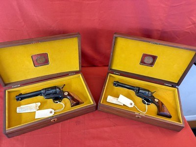 PAIR ~ COLT SINGLE ACTION ARMY REVOLVER 2nd GEN ~ NRA 1871-1971 ~ - Image 20 of 20