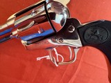 COLT SINGLE ACTION ARMY REVOLVER 3rd GEN 357 MAGNUM ~ NICKEL ~ - Image 14 of 16
