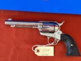 COLT SINGLE ACTION ARMY REVOLVER 3rd GEN 357 MAGNUM ~ NICKEL ~ - Image 3 of 16