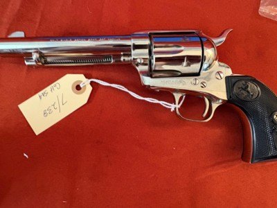 COLT SINGLE ACTION ARMY REVOLVER 3rd GEN 357 MAGNUM ~ NICKEL ~ - Image 15 of 16