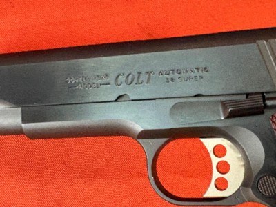 COLT 1911 GOVERNMENT COMPETITION SERIES MODEL SEMI AUTO PISTOL ~ 38 SUPER ~ - Image 8 of 14